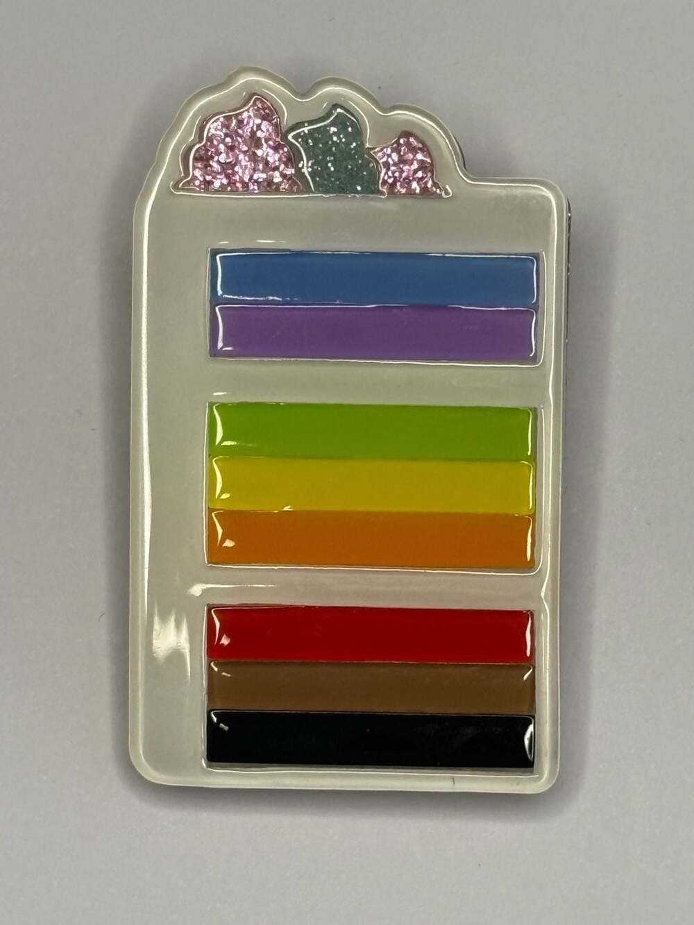 Erstwilder Slice of Pride Cake Brooch